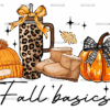 Fall Basics Black DTF Transfer