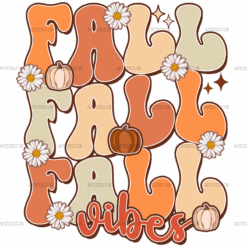 Fall Fall Vibes DTF Transfer