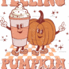 Feelin Pumpkin Spice DTF Transfer