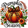 Pumpkin Season-11 DTF Transfer