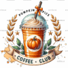 Pumpkin Spice Coffee Club-3 DTF Transfer